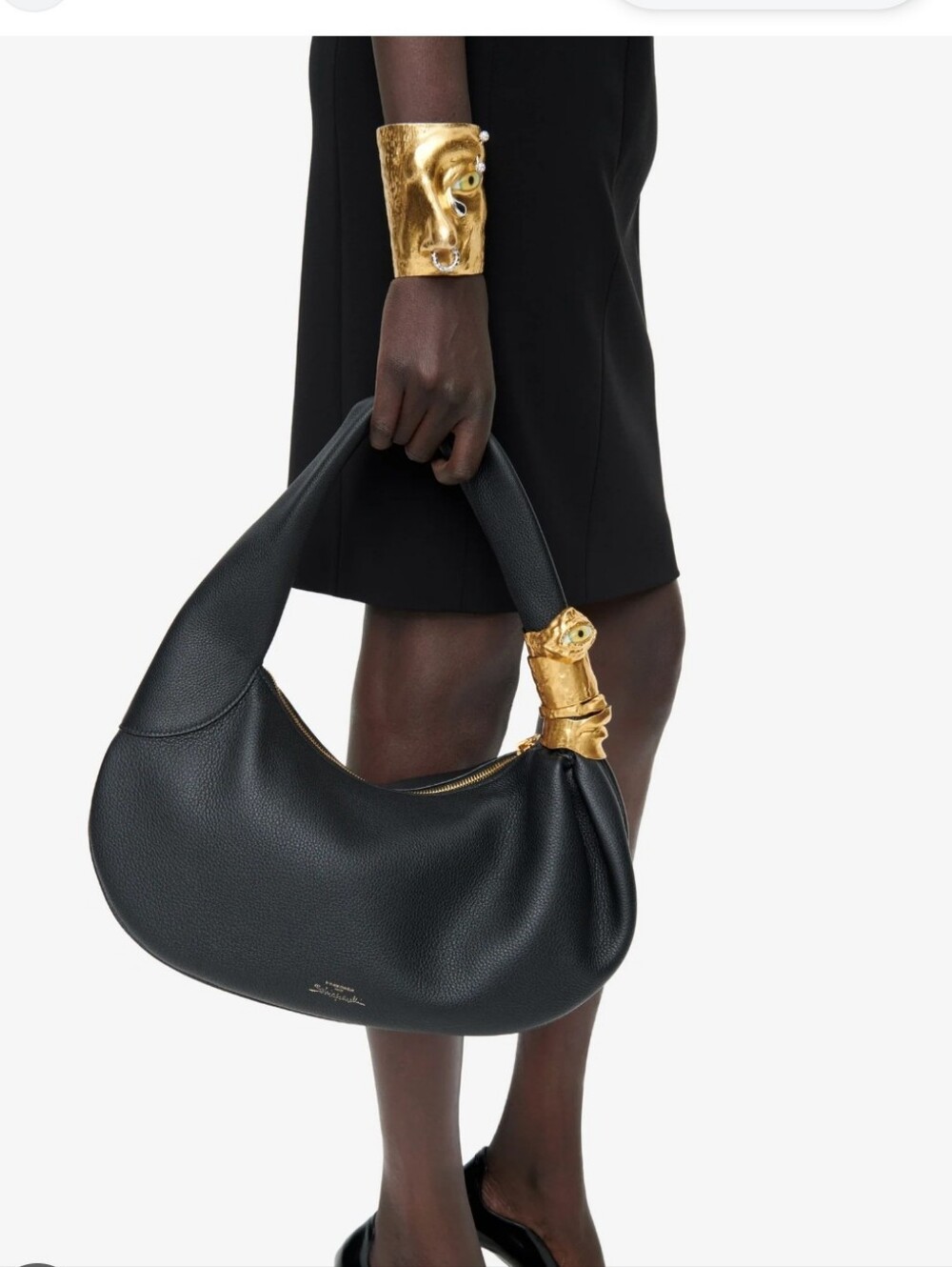 Reserved.Souffle Baquette Bag Black